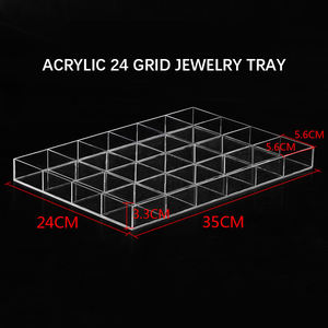 Caja de Joyería Acrílica Transparente Personalizable, Almacenamiento y Exhibición de Artículos de Varios Tamaños - Product Image 5