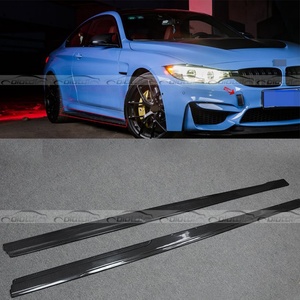 Faldones Laterales Universales de Fibra de Carbono Estilo MTC para BMW F80 M3 F82 F83 M4 2012-2017 OLOTDI - Product Image 1