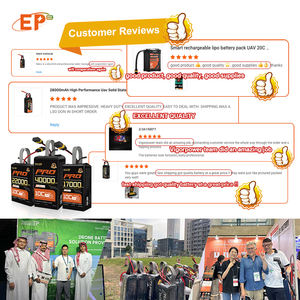 Fabricante de baterías EP Trending 3,7 V/3,95 V batería Lipo 6s/18S 22000MAH para mapeo/entrega/carga/logística Drone Profesional - Product Image 5