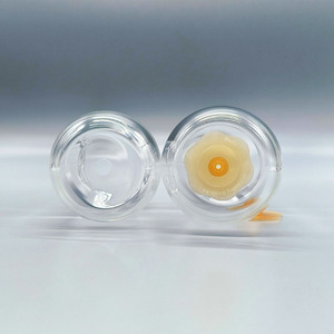 Bpa-free cao Borosilicate Glass bé chai an toàn PP rộng miệng miễn phí mô hình Cap có sẵn Kích thước 90ml 120ml 160ml 240ml ăn - Product Image 6