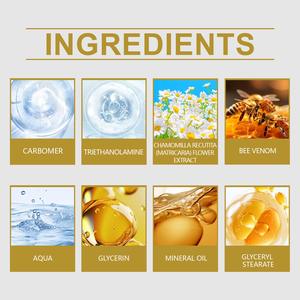 Marque privée 50g de crème pour le visage et le cou au venin d'abeille hydratante crème pour le visage lisse la peau - Product Image 5