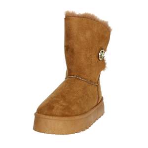 Botines de Mujer Kejo KJ04596SD de Cuero Marrón con Tacón de 1 Pulgada para Invierno - Product Image 6