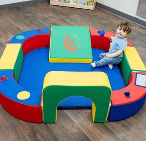 Eibele Équipement <span class=keywords><strong>d</strong></span>'amusement <span class=keywords><strong>d</strong></span>'escalade <span class=keywords><strong>d</strong></span>'intérieur en gros <span class=keywords><strong>Jeux</strong></span> pour enfants Mini aire de jeu intérieure souple pour garderie préscolaire - Product Image 5