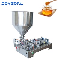 Machine de remplissage semi-automatique de liquides visqueux à pompe à piston, économe en énergie, pour applications alimentaires, chimiques et le remplissage d'eau pure