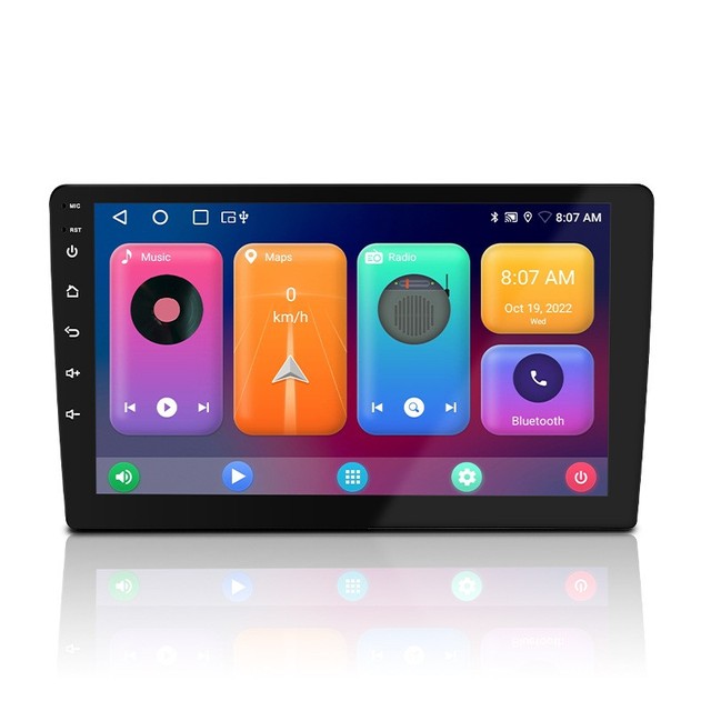 8-Core Android System 2G Memory+32G Storage Waterproof Touch Screen GPS Navigation Dash Camera Wireless Carplay Adapter