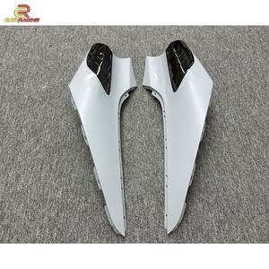 กันชนหน้าคาร์บอนไฟเบอร์คุณภาพสูงแบบ R Style สำหรับ Mclaren 720S ปี 2015-2018 - Product Image 4