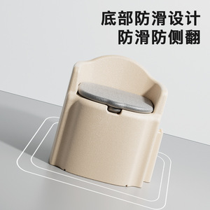 EPP Toilet Seat For Seniors And Pregnant Women Portable Squat <b>Stool</b> With 250 Kg Capacity Indoor <b>Bathroom</b> Safety Equipment - Product Image 3