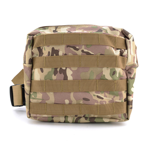 Sac de jambe tactique en nylon Molle pour trousse de premiers secours, camping en extérieur, EDC d'urgence, chasse et survie - Product Image 5