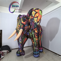 Modèle d'éléphant gonflable Costume gonflable géant Événements en plein air Promotions Expéditions