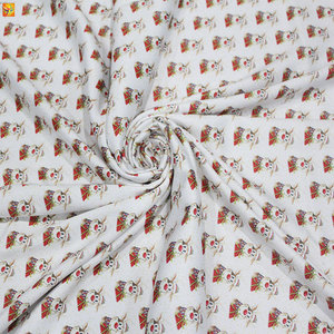 Tissu en satin lourd avec imprimé, magnifique éclairage pour enfants - Product Image 3