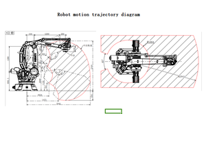 Nouveau bras robotisé quadri-axes Borunte BRTIRPZ3030B, 300 kg, 2950 mm, IP40, capacité 12 kg, répétabilité 0,2 mm, entraînement servo-électrique, 380 V, garantie 1 an - Product Image 6