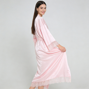 <span class=keywords><strong>Robe</strong></span> de mariée longue en satin de luxe avec cordon de serrage sur le devant, <span class=keywords><strong>robe</strong></span> de cérémonie pour femmes, <span class=keywords><strong>robe</strong></span> de <span class=keywords><strong>demoiselle</strong></span> <span class=keywords><strong>d</strong></span>'<span class=keywords><strong>honneur</strong></span> pour le printemps - Product Image 6