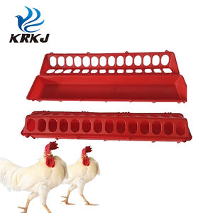 CETTIA équipement agricole en plastique flip top poulet volaille mangeoire creux <span class=keywords><strong>faisan</strong></span> outil d'alimentation - Product Image 1