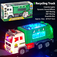 Camion malaxeur à ciment électrique rotatif polyvalent BO avec lumières 4D et musique