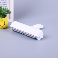 Rouleau réutilisable bidirectionnel pour enlever les poils d'animaux, brosse auto-nettoyante pour poils de chat et de chien, vente en gros d'usine OEM, certifié CE