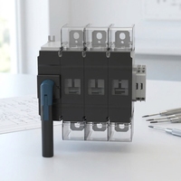 YUANKY 690V 1000V 160A-800A Interruptor de Conmutación y Aislamiento WHA, Desconectador de CA de Alto Voltaje, Interruptor de Aislamiento de CA