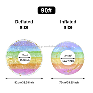 Thiết kế mới dành cho người lớn PVC Inflatable bơi vòng Float cho bãi biển hồ bơi mùa hè sử dụng hồ bơi Float vòng tròn - Product Image 3