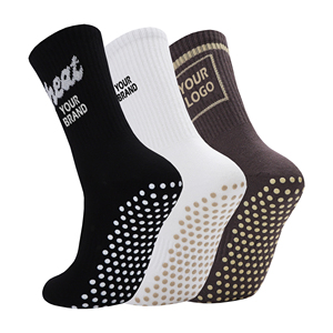 جوارب بيلاتس داخلية فاخرة للنساء، جوارب بيلاتس مخصصة مع قبضة سيليكون مانعة للانزلاق، جوارب يوغا مضادة للروائح - Product Image 2