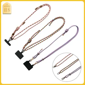 Adjustable Pig Nose Buckle Mobile Phone Hanging Cord Hanging Strap Padding Mobile Phone Crossbody Personalized Lanyard