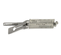 Gran oferta, decodificador de llaves de vehículo Lishi 2 en 1, Selección para EE. UU. Compatible con modelos H50/F014 H51/F06 H60/F26 HU198/FORD2017 HU127/