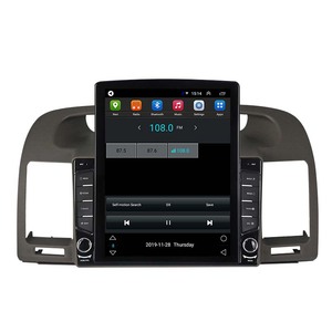 Srongseed Most Popular vertical android touch screen car dvd <b>radio</b> video audio gps navigation player forToyota 2002-2006 - Product Image 1