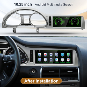 CNSTWEI Nouvel écran multimédia GPS pour voiture Android 14 avec Snapdragon 665, 10,25 pouces, CarPlay sans fil pour Audi Q7 4L 2005-2015 - Product Image 3
