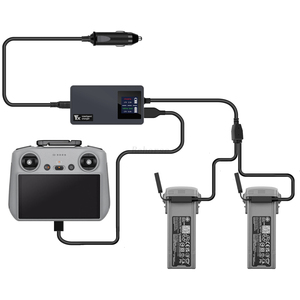 Cargador de coche digital con pantalla LCD con accesorio de control remoto para DJI AIR <span class=keywords><strong>3</strong></span> Drone batería de carga para DJI AIR <span class=keywords><strong>3</strong></span> - Product Image 1