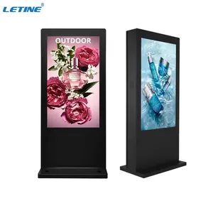 Floor Standing Android 43 inch info Capacitive Touch Kiosk totem Digital Signage Advertising Player