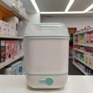 <span class=keywords><strong>เครื่อง</strong></span><span class=keywords><strong>นึ่ง</strong></span>ฆ่าเชื้อด้วยไอน้ำไฟฟ้า พร้อมเครื่องอบแห้งและอุ่นขวดนมแบบหัวนม สำหรับเด็กอายุ 0-12 เดือน ผลิตภัณฑ์สำหรับการให้อาหารเด็ก ปราศจากสาร BPA กำลังไฟ 600 วัตต์ - Product Image 1