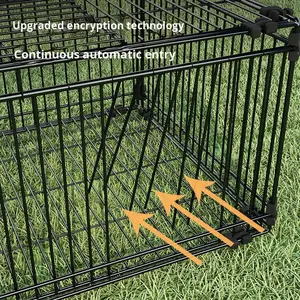 Şifreli Demir Güvercin Tuzağı Tek Yönlü Kafes Sputnik Tuzağı Darbeli Kapılı Otomatik Geri Dönüşlü Dış Mekan Tel Kafes - Product Image 5