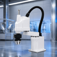 Robot SCARA 3 kg, bras robotique 4 axes haute vitesse 400 mm avec précision de 0,02 mm pour l'assemblage d'électronique 3C, médical et semi-conducteurs