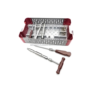 Ensemble complet de 56 instruments d'extraction de vis orthopédiques en acier inoxydable – Outils chirurgicaux – Fournisseur en gros - Product Image 6