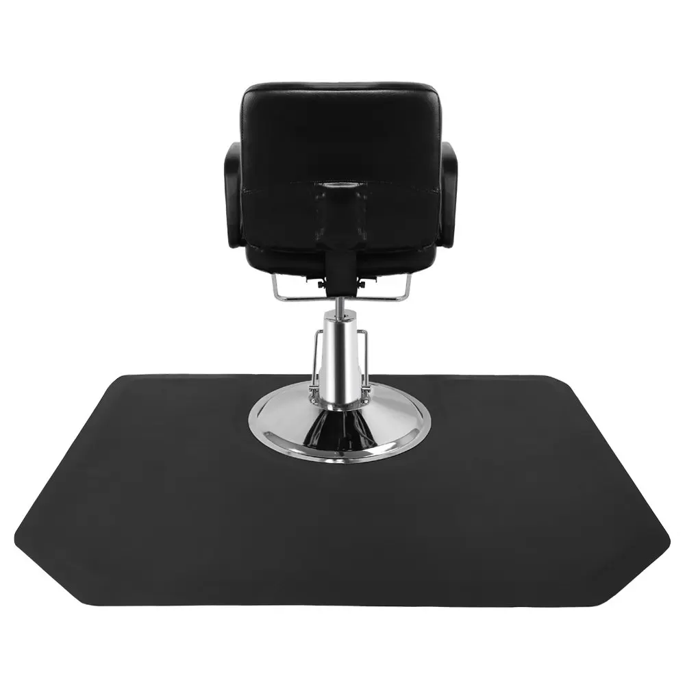 PVC Anti Slip And Waterproof Floor Mat Hair Salon Chair Floor Mat Hairdresser To Relieve Fatigue Mat Under The Chair