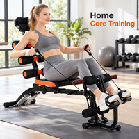 Appareil d'entraînement abdominal multifonctionnel pliable pour la maison, aide aux sit-ups, équipement de fitness pour la perte de poids, machine à crunches