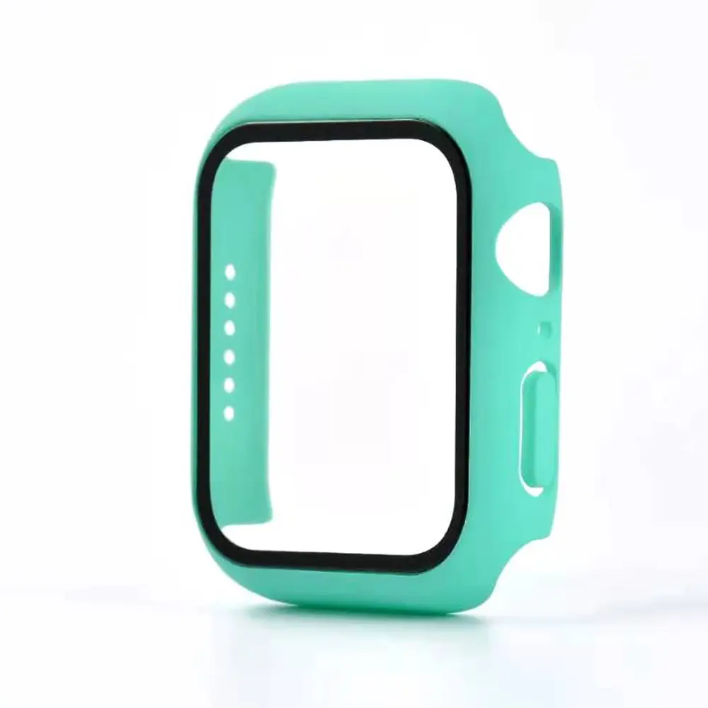 Keepwin Luxury Silicone Rugged Watch Case Replacement And Shockproof Band Protector Soft Cover for apple Watch 7 6 5 4 3 2 1