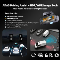 Dashcam 4K Prête à l'Expédition avec Écran 3.2'', Enregistrement en Boucle, Vision Nocturne, Design Discret, Boîte Noire DVR