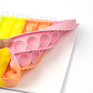 Máy Tính Xách Tay Popings Phong Cách Mới 2022 Đẩy Bộ Đồ Chơi Bong Bóng Fidget Của Nó Máy Tính Xách Tay Silicon - Product Image 5