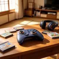 Manette de jeu GAMINJA pour Android/iOS/PC/NS/PS4/Véhicule Tesla/Boîtier TV – Vente en gros directe usine, prise en charge OEM/ODM