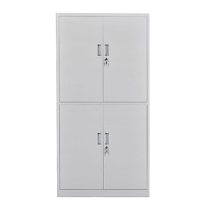 Filing <b>Cabinet</b> HM-6897 <b>Lockable</b> Steel <b>Storage</b> Office <b>Cabinet</b> with Key Lock Double Door Design for Document Archive and - Product Image 3