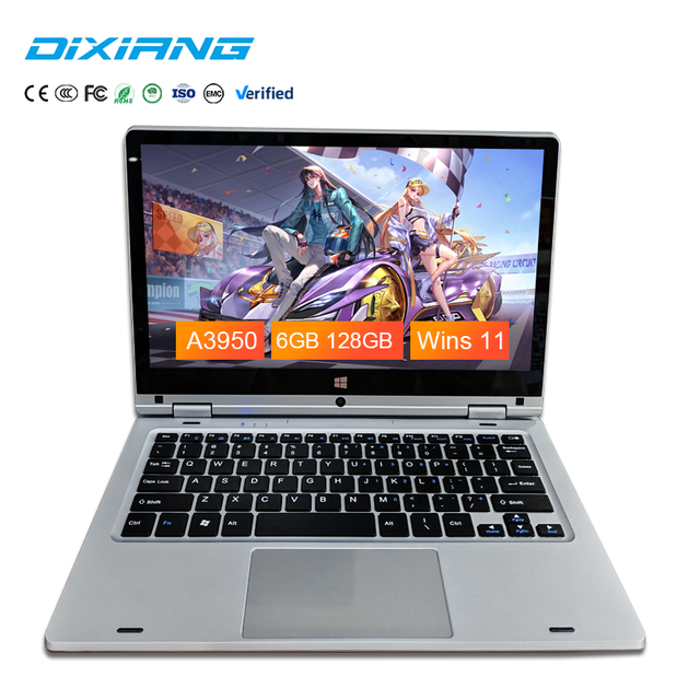 Portable MINI Laptop 11.6inch A3950 Yoga Touch Screen 360 Degree Student Laptop Computer Manufacturer