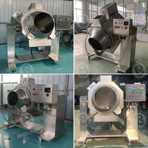 Machine à frire rotative à tambour, antiadhésive, à chauffage uniforme, facile à nettoyer, pour économiser l'énergie - Product Image 3