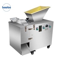 Machine de découpe et de remplissage électrique commerciale entièrement automatique pour pâte, diviseuse et bouleuse de pâte