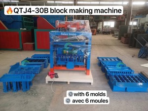 <strong>Best</strong> Quality QTJ4-30 Simple Concrete Brick Forming <strong>Machine</strong> Portable <strong>Hollow</strong> Paver <strong>Block</strong> <strong>Machine</strong> - Product Image 2