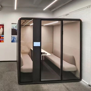 Cabine de sommeil insonorisée écologique, pièce acoustique mobile, pod silencieux intelligent et portable, pod insonorisé en acier pour l'intimité - Product Image 3