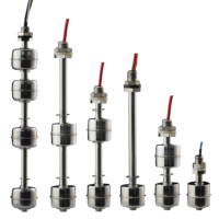10w 50w 70w contrôle de flotteur de niveau de liquide multipoint à point unique en acier inoxydable M8 M10 M12 interrupteur de capteurs de flotteur magnétique à filetage