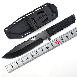 OEM personalizado de alta rentable táctico portátil cuchillo de caza al aire libre Camping cuchillo <span class=keywords><strong>supervivencia</strong></span> cuchillo de hoja fija con Scrabbard - Product Image 5