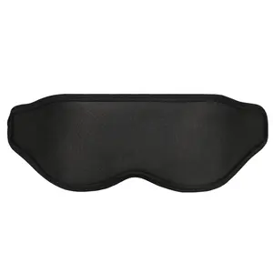 新设计旅行眼罩3D轮廓眼罩，带钩环阻挡飞机光眼罩
