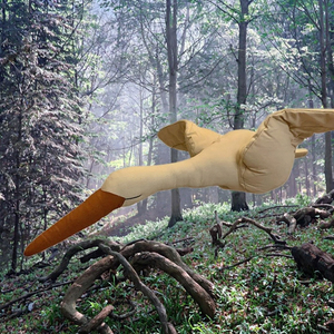 Peluche de Cisne para Colgar en la Pared, Relleno de Algodón PP, 60 cm, para Decoración de Habitación Infantil, Guardería, Hogar, Regalo de Cumpleaños - Product Image 3