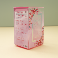 Boîtes cadeaux en plastique transparent PET avec logo personnalisé, pliables, emballage plat avec impression offset UV et estampage à chaud du logo