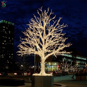 Ngoài Trời Giáng Sinh LED Trắng Chi Nhánh Cây Lights Lớn Chiếu Sáng Cây Nhân Tạo - Product Image 4
